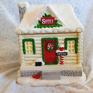 Cookie Jar. Santa's Workshop
